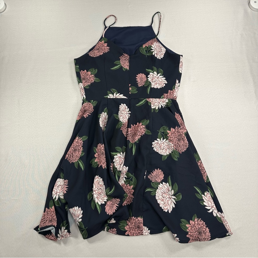 Keepsake The Label Floral Dress Fit And Flare Skater Mini Size Medium - Picture 8 of 13